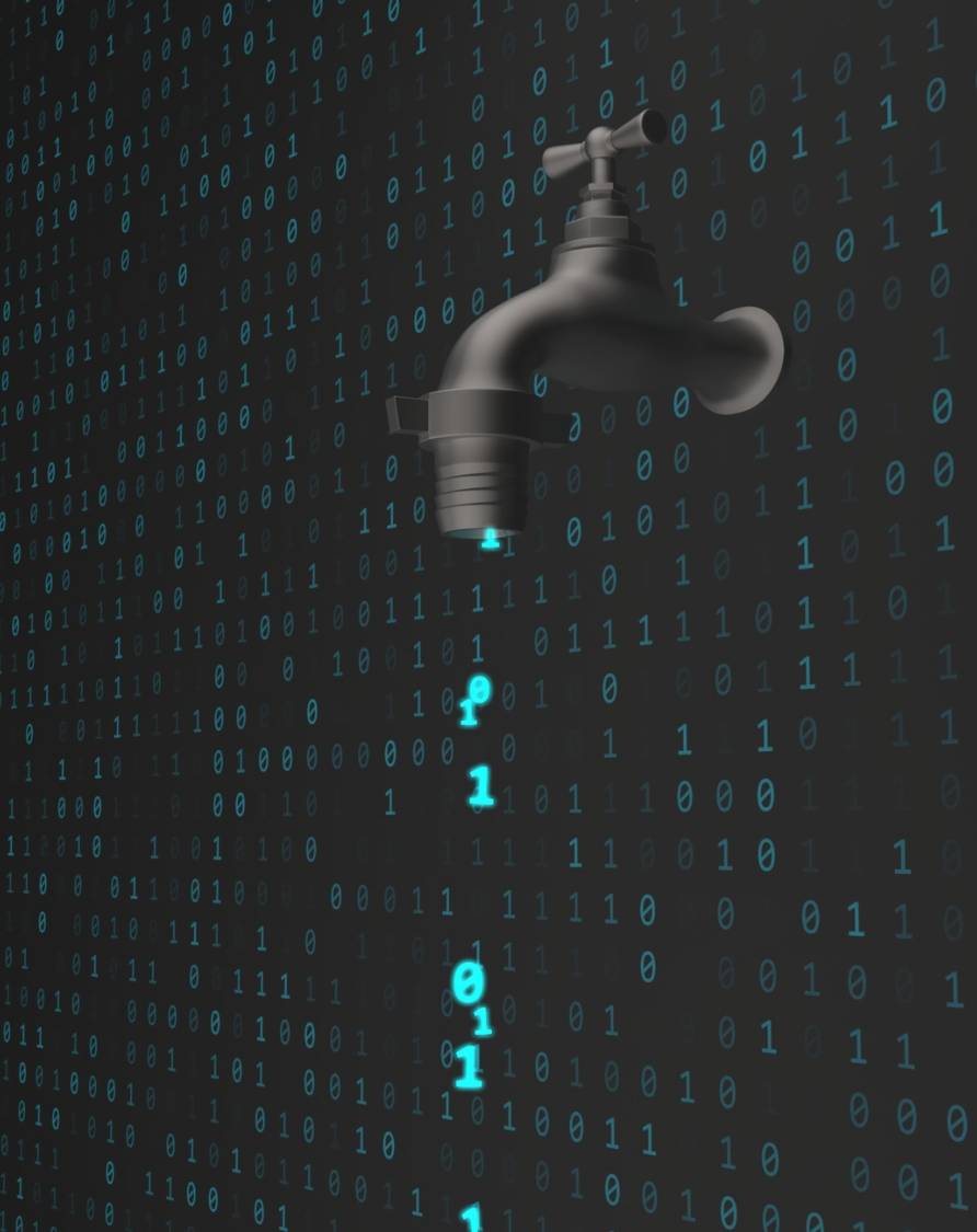 An image of a faucet dripping numbers is a figurative representation of losing money and reputation. But with a network management software like Intoto, streamlining business processes and protecting data and security is easy.